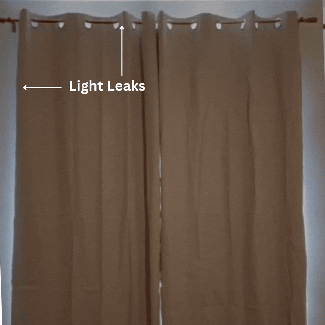 Blackout Curtains With Portable Blackout Curtain | OtterSpace