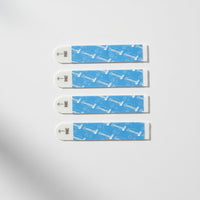 Non-damaging removable adhesive (included in kit)