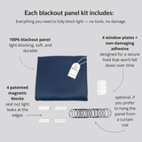 Total Blackout Curtain Kit - OtterSpace